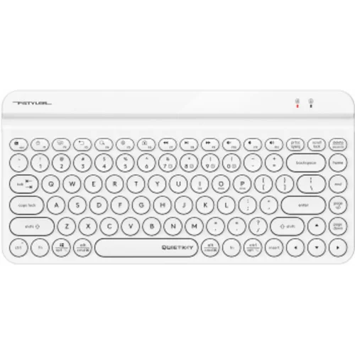 Клавиатура A4Tech Fstyler FBK30 белый USB беспроводная BT/Radio slim Multimedia (FBK30 WHITE)